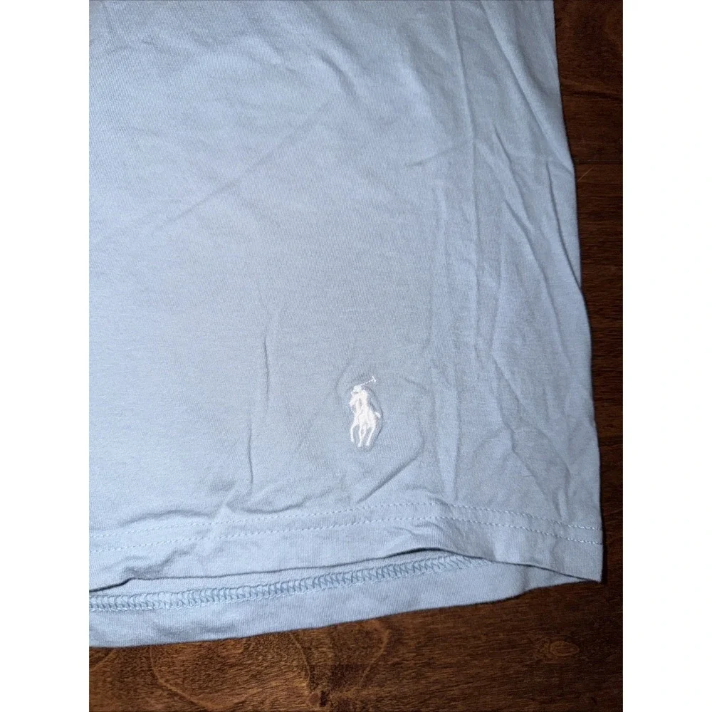 Polo Ralph Lauren Shirt Lot of 2 Mens Medium Blue Classic Fit Mens Casual‎ Used